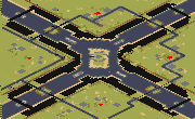 Facing Corners 2 BY Flamincon - Red Alert 2 Map Preview Image